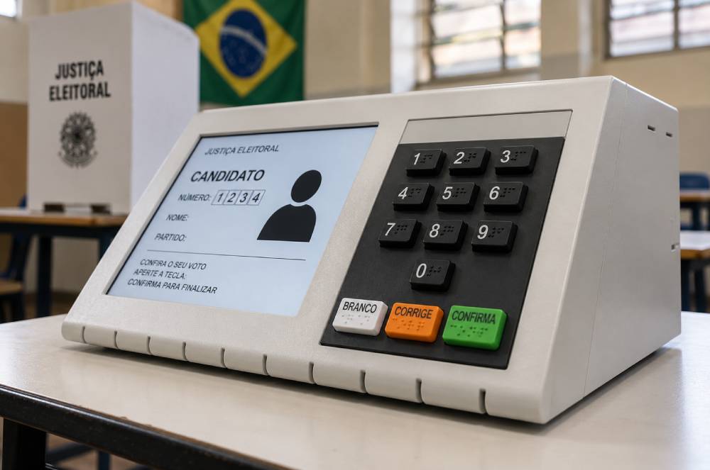 Eleições 2026: saiba em quantos candidatos votar e a ordem de votação